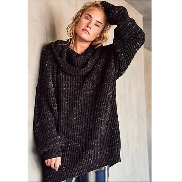 Chunky Oversized Leo Tunic Sweater 
